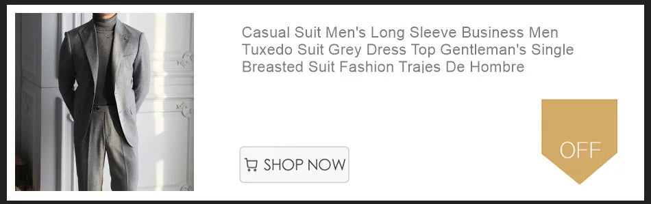Stripe Suit Men Versatile Fashion Gentleman's Double Breasted Italian Lapel Coat Formal Wedding Groom Business Men Tuxedo Suit