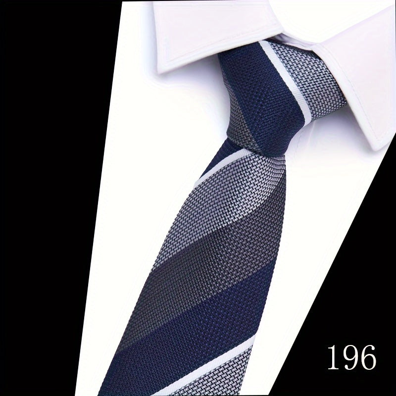 IN BLACK Men's Tie, Paisley Floral Necktie for Wedding Workplace