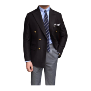 British Daily Only Jacket Men Blazer Slim Suit Blazer Homme Solid Color Masculino Fashion Suit Double Breasted Casual Trendy