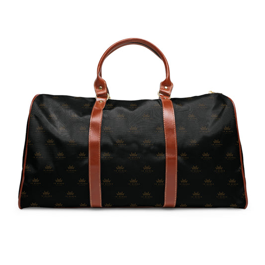 In black Waterproof Travel Bag