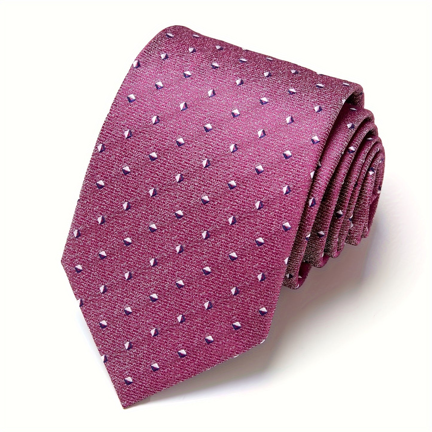 IN BLACK Men's Tie, Paisley Floral Necktie for Wedding Workplace