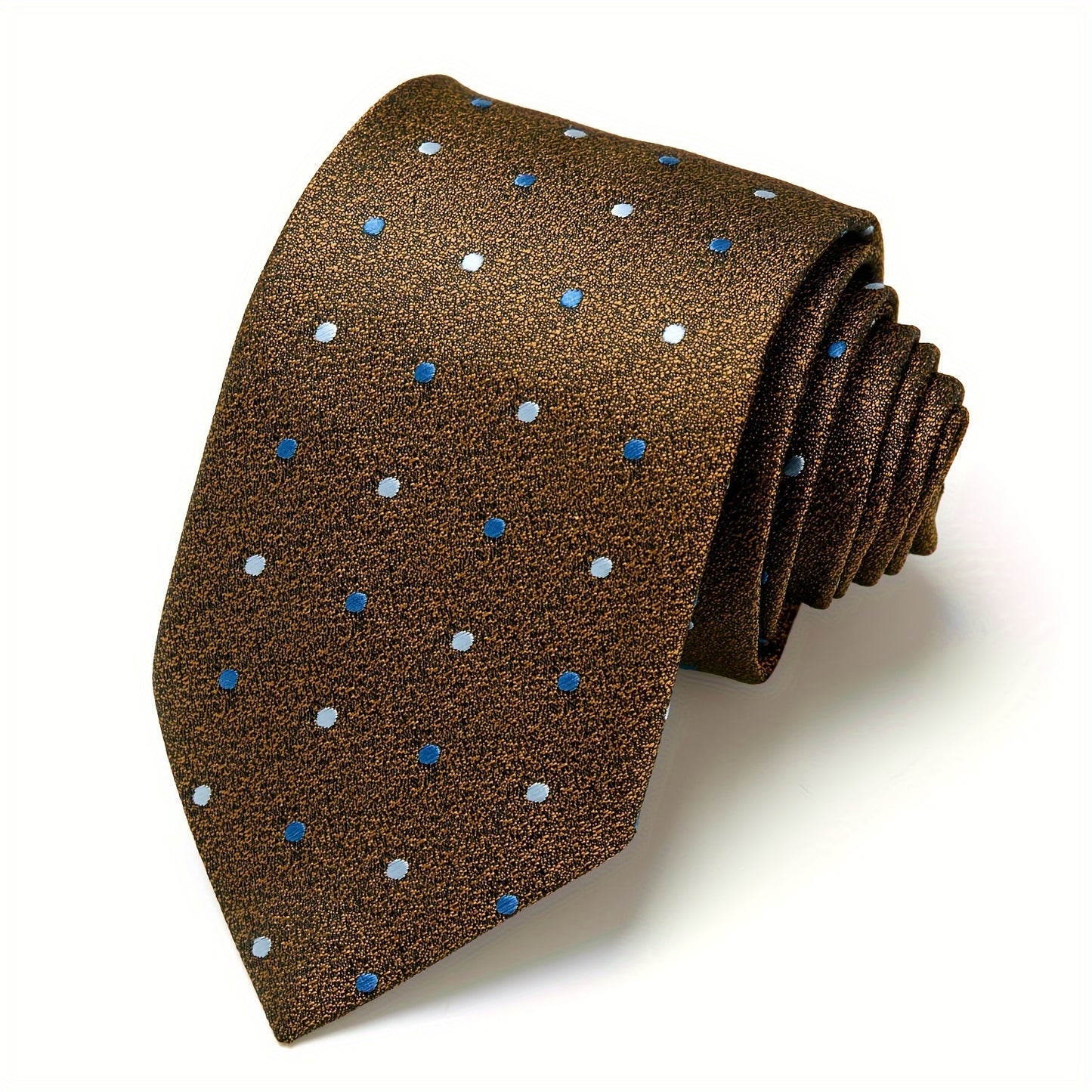 IN BLACK Men's Tie, Paisley Floral Necktie for Wedding Workplace
