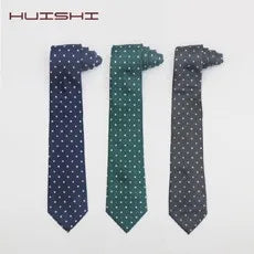 Tie Set Box 7.5cm Skinny Tie For Men Wedding Blouses Dress Necktie Cufflinks Box Pocket Square Clip Gift Box Business Gravetas