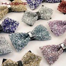 Tie Set For Men Silk Necktie Wedding Cufflinks Box Gift Tie Clip Men Pocket Square Necktie Luxury Business Wholesale Gravatas