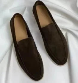 Loro*p Men's Loafers Soft Bottom Flat Casual Slip-on Shoes Suitable For Men Women Comfortable Breathable Summer Walking Shoes