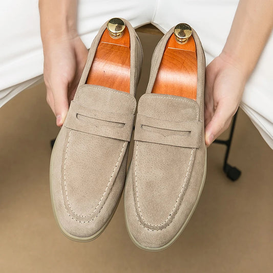 Luxry Men Loafers Shoes Slip On Moccasins Casual Shoes Man Party dress Shoes wedding Flats Formal Zapatos Hombre Plus Size 38-46
