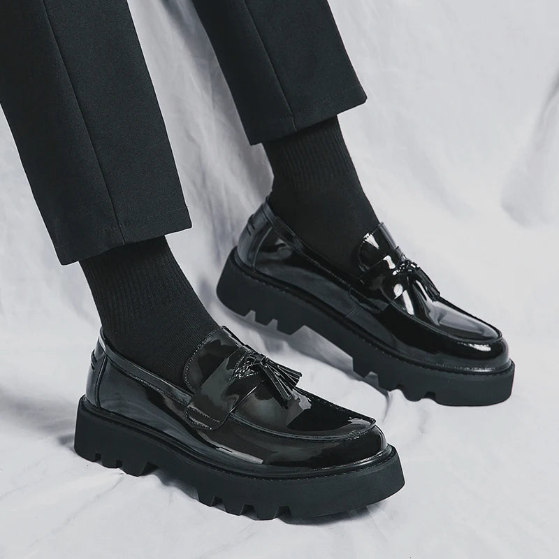 Men's Loafers Luxury B Shoes Breathable Slip-On Solid Formal Casual Shoes Handmade Designer Men Shoes Mocassin