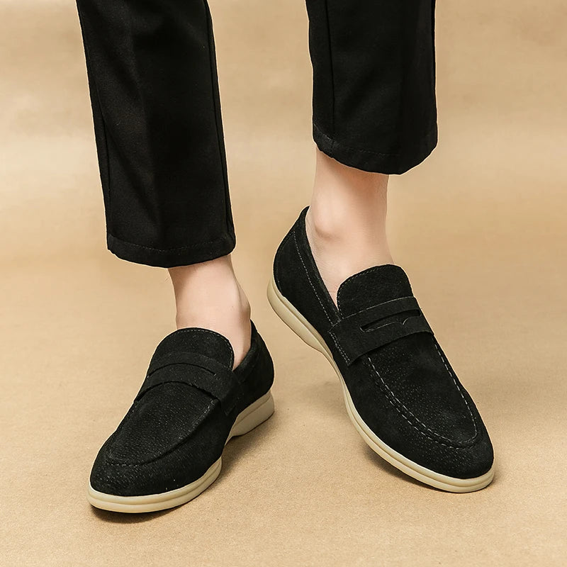 Luxry Men Loafers Shoes Slip On Moccasins Casual Shoes Man Party dress Shoes wedding Flats Formal Zapatos Hombre Plus Size 38-46