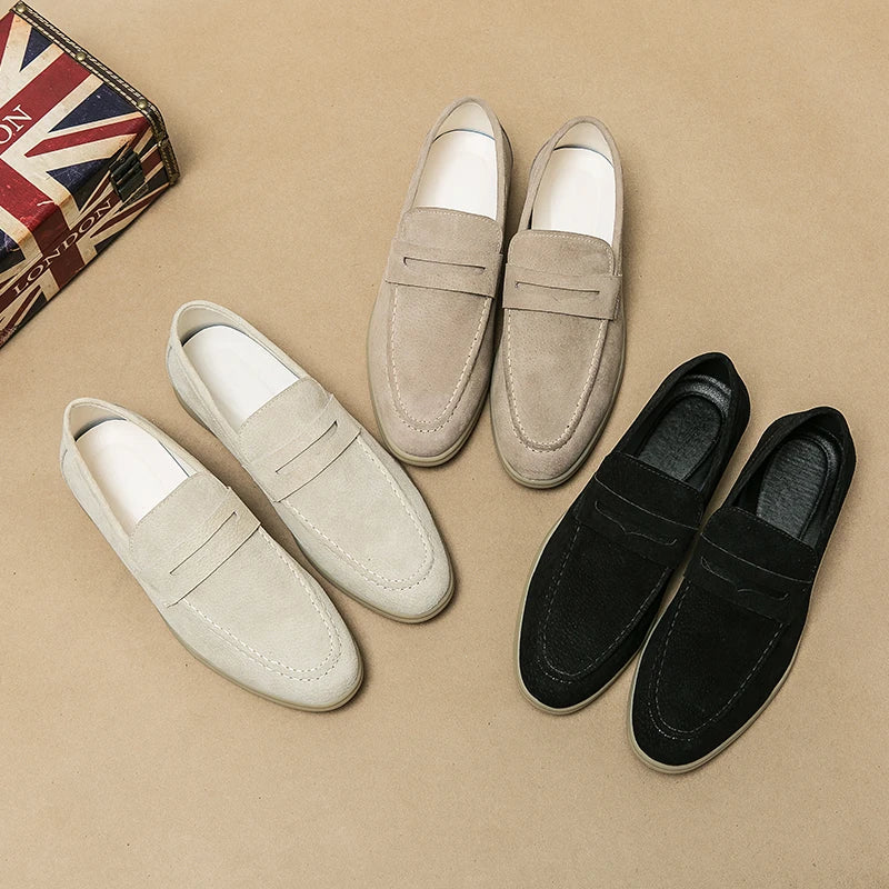 Luxry Men Loafers Shoes Slip On Moccasins Casual Shoes Man Party dress Shoes wedding Flats Formal Zapatos Hombre Plus Size 38-46