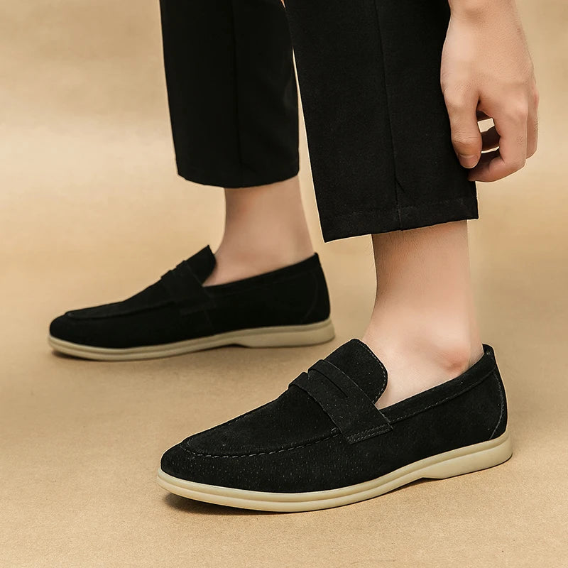 Luxry Men Loafers Shoes Slip On Moccasins Casual Shoes Man Party dress Shoes wedding Flats Formal Zapatos Hombre Plus Size 38-46