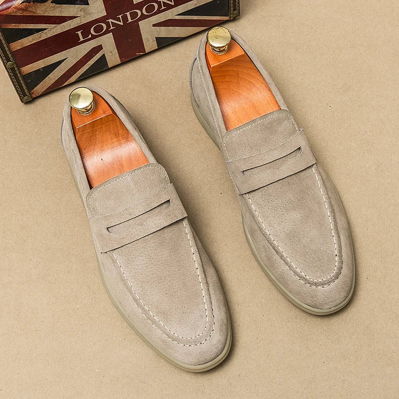 Luxry Men Loafers Shoes Slip On Moccasins Casual Shoes Man Party dress Shoes wedding Flats Formal Zapatos Hombre Plus Size 38-46