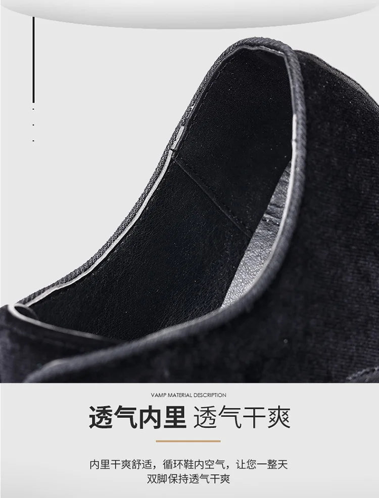 2023Classic Patent Leather Shoes for Men Casual Business Shoes Lace Up Formal Office Work Shoes for Male Party Wedding Oxfords