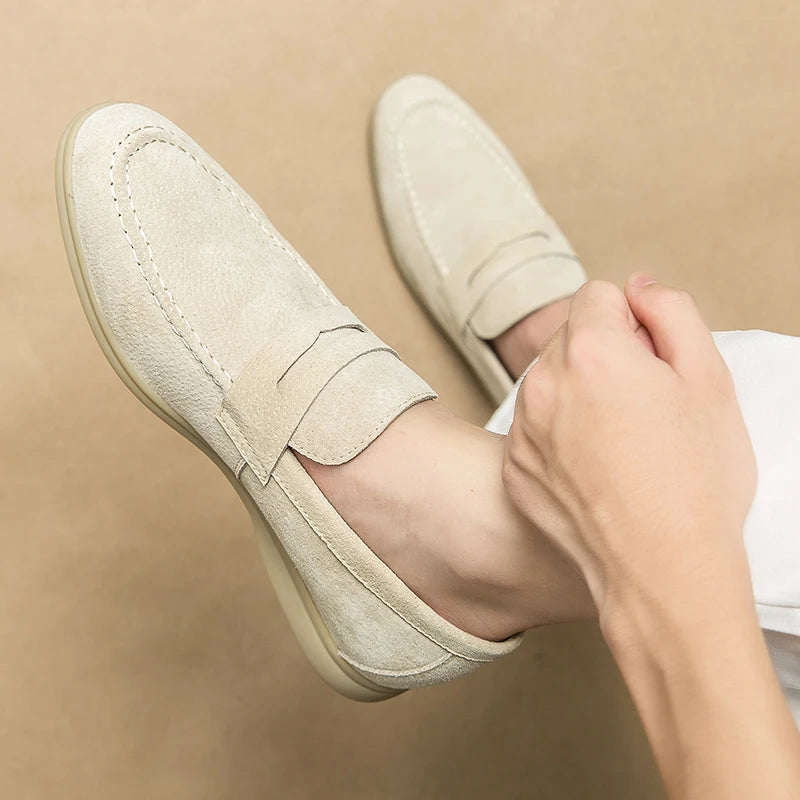 Luxry Men Loafers Shoes Slip On Moccasins Casual Shoes Man Party dress Shoes wedding Flats Formal Zapatos Hombre Plus Size 38-46