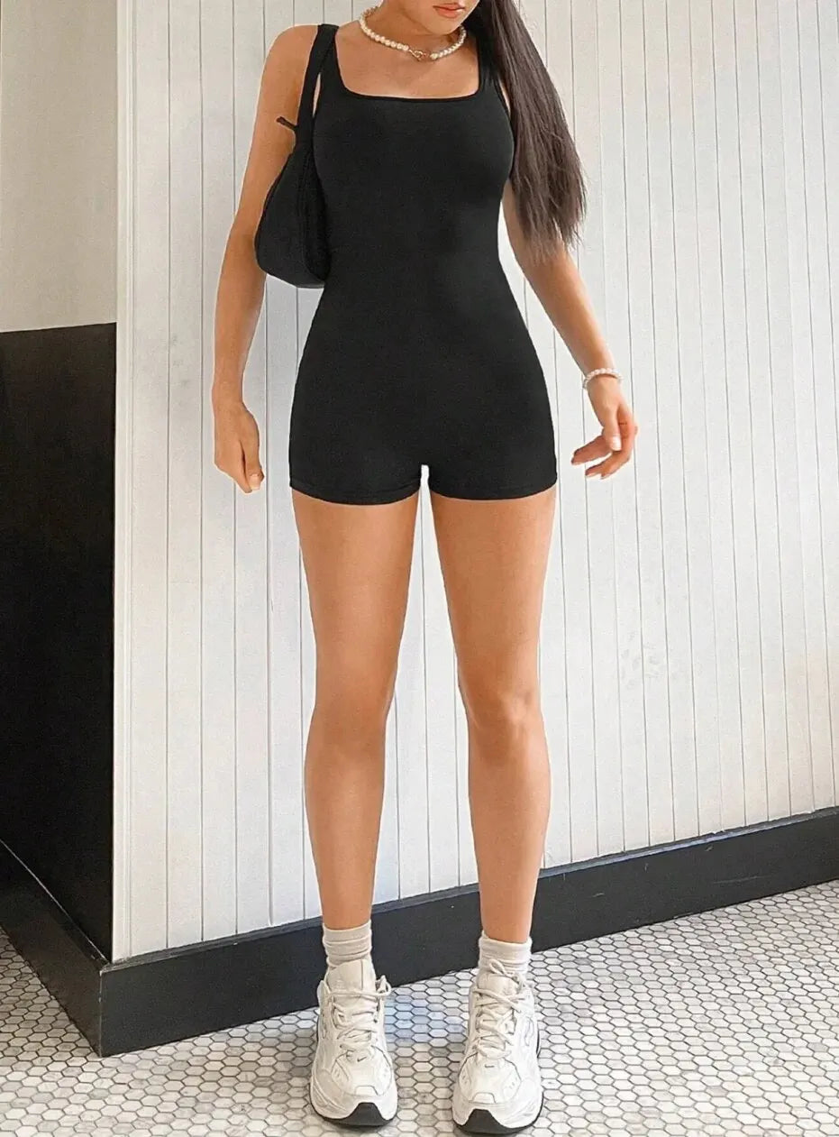 رومبر EZwear سادة بياقة دائرية
