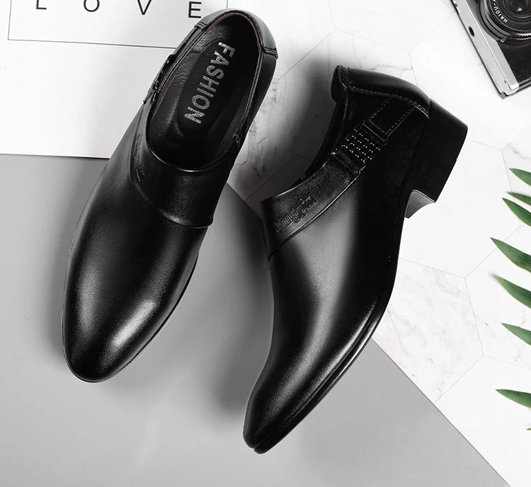 Oxfords Leather Shoes for Men Luxury Business Men Dress Shoes Party Wedding Office Work Shoe 2024 New Men Loafers Big size 38-50