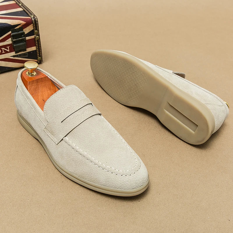 Luxry Men Loafers Shoes Slip On Moccasins Casual Shoes Man Party dress Shoes wedding Flats Formal Zapatos Hombre Plus Size 38-46