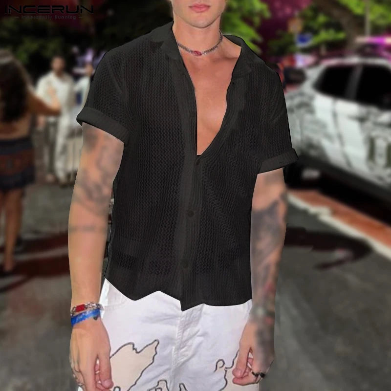 Out Trawear Summer Fashion Men Clothing INCERUN