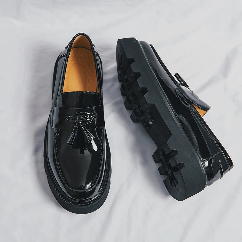 Men's Loafers Luxury B Shoes Breathable Slip-On Solid Formal Casual Shoes Handmade Designer Men Shoes Mocassin