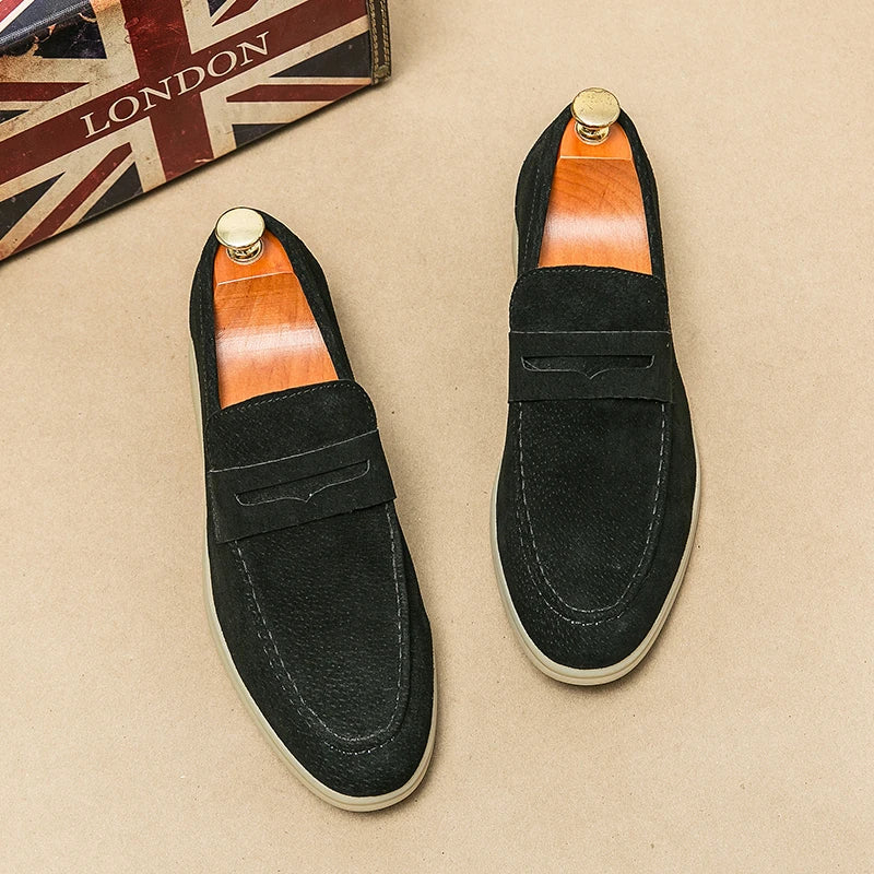 Luxry Men Loafers Shoes Slip On Moccasins Casual Shoes Man Party dress Shoes wedding Flats Formal Zapatos Hombre Plus Size 38-46