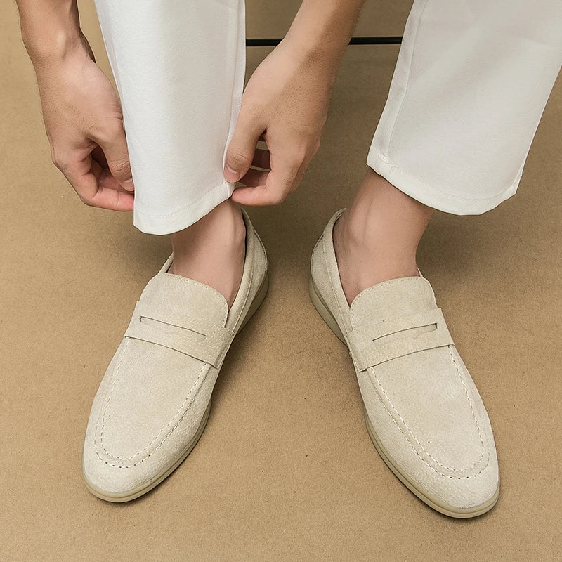 Luxry Men Loafers Shoes Slip On Moccasins Casual Shoes Man Party dress Shoes wedding Flats Formal Zapatos Hombre Plus Size 38-46