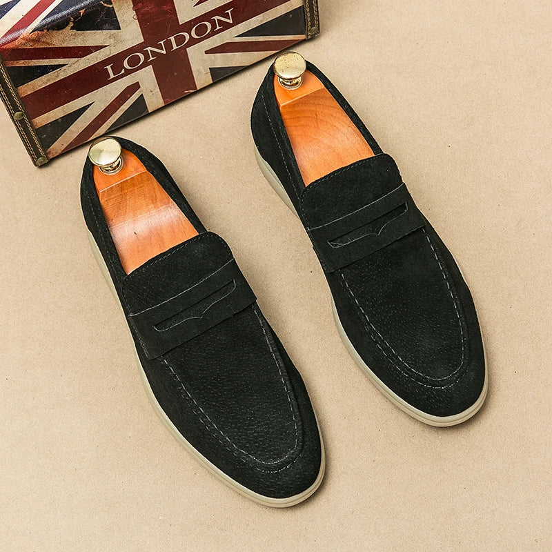 Luxry Men Loafers Shoes Slip On Moccasins Casual Shoes Man Party dress Shoes wedding Flats Formal Zapatos Hombre Plus Size 38-46
