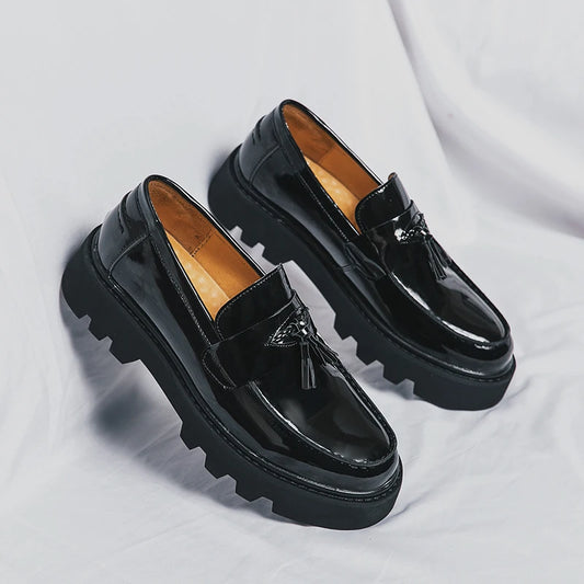 Men's Loafers Luxury B Shoes Breathable Slip-On Solid Formal Casual Shoes Handmade Designer Men Shoes Mocassin