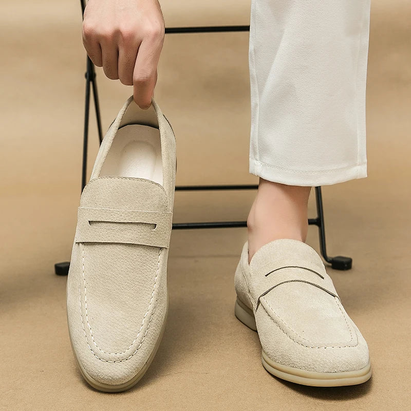 Luxry Men Loafers Shoes Slip On Moccasins Casual Shoes Man Party dress Shoes wedding Flats Formal Zapatos Hombre Plus Size 38-46