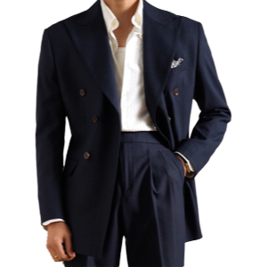 Double Breasted Wedding Suit Men Tuxedo Suit Smoking Homme Mariage Traje Novio 2024 Wool Italian Blazers Suit For Men's Business