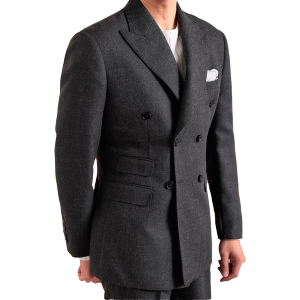 Spring British Style Men Blazers Double Breasted Casual Suit Jacket Wedding Business Coat Social Banquet Tuxedo Costume