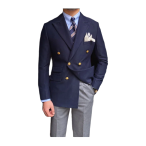 British Daily Only Jacket Men Blazer Slim Suit Blazer Homme Solid Color Masculino Fashion Suit Double Breasted Casual Trendy