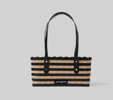 Kleine hand gewebte Tote Herbst-Unterarm-Tasche
