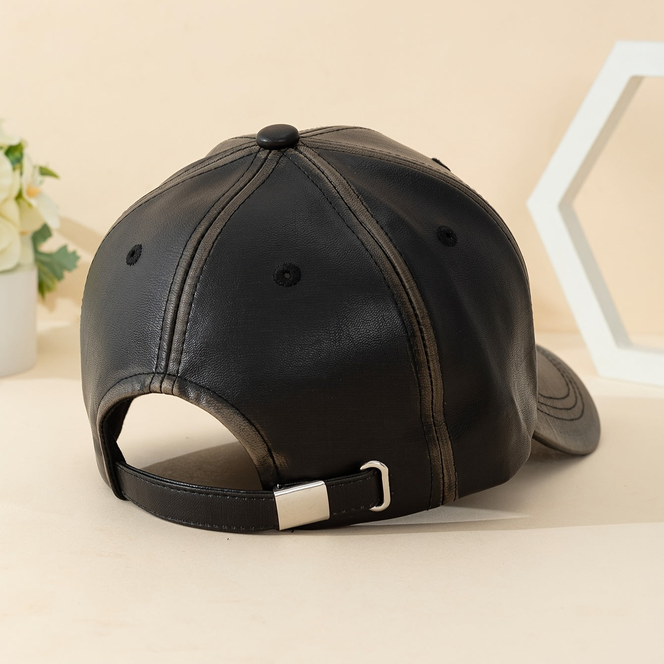 Unisex Washed Distressed Leather PU Leather Four Seasons Commuting