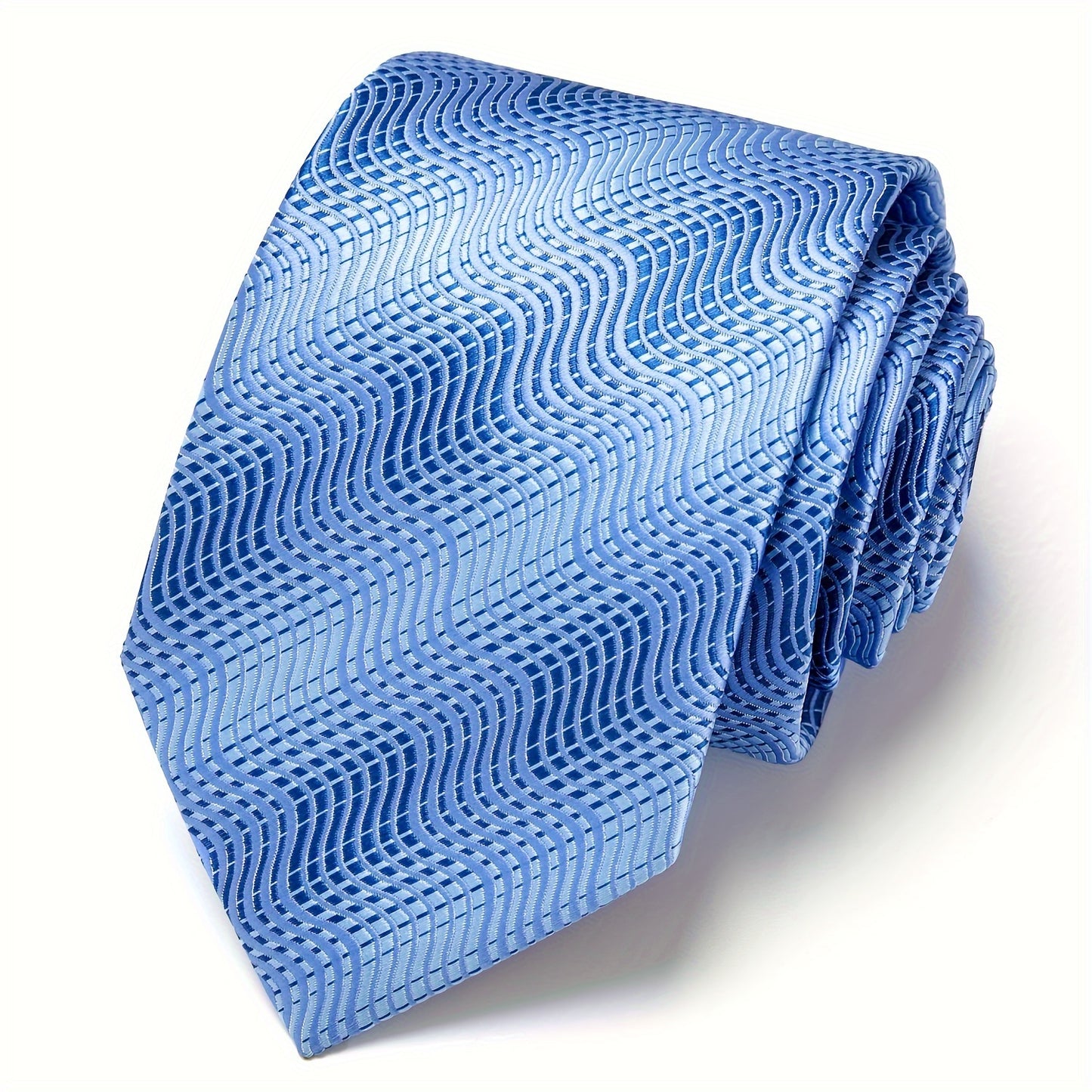 IN BLACK Men's Tie, Paisley Floral Necktie for Wedding Workplace
