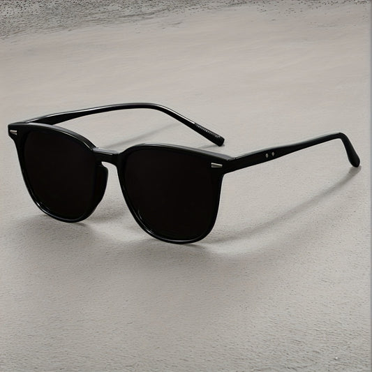 Unisex Oval Frame Lightweight Travel Fashion Glasses, Anti-Reflective PC Lens, Polycarbonate Material, Ideal for Hiking, Parties, School, Shopping, Casual Wear, Perfect Gift for Various Occasions